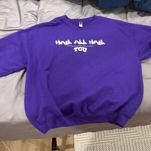 Gildan Purple Kids Sweatshirt